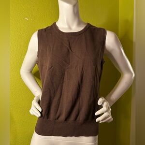 Cherokee Brown Sweater Vest